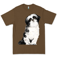 Cacao shih tzu dog Premium Tee - LillyAllenDesigns