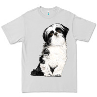 Dove Grey shih tzu dog Premium Tee - LillyAllenDesigns