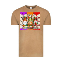 Vintage Camel Happy Hallothanksmas gnomes Vintage Tee - texasbilliewilder
