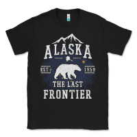 Black Alaska The Last Frontier Classic Tee - lanVoArt