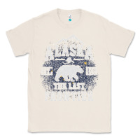 Natural Alaska The Last Frontier Classic Tee - lanVoArt