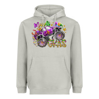 Moon Dust mardi gras monster truck Heavyweight Hoodie - RacoonDesign