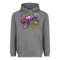 Storm mardi gras monster truck Heavyweight Hoodie - RacoonDesign