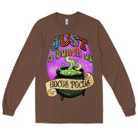 Chestnut just a bunch of hocus pocus Long Sleeve Tee - CowGirlArtShop