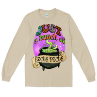 Mushroom just a bunch of hocus pocus Long Sleeve Tee - CowGirlArtShop
