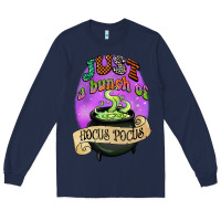 Navy just a bunch of hocus pocus Long Sleeve Tee - CowGirlArtShop