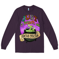 Plum just a bunch of hocus pocus Long Sleeve Tee - CowGirlArtShop