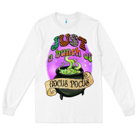 White just a bunch of hocus pocus Long Sleeve Tee - CowGirlArtShop