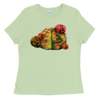 Matcha Gymnocalycium Variegated Cactus Ladies Tee - LillyAllenDesigns