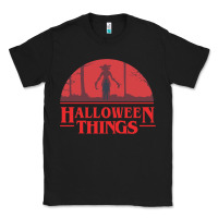 Black Halloween Things Strange Halloween Classic Tee - lanVoArt
