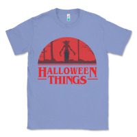 Colony Blue Halloween Things Strange Halloween Classic Tee - lanVoArt