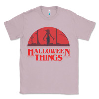 Lilac Halloween Things Strange Halloween Classic Tee - lanVoArt