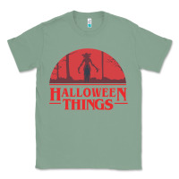 Sage Halloween Things Strange Halloween Classic Tee - lanVoArt
