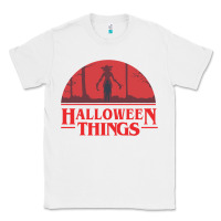 White Halloween Things Strange Halloween Classic Tee - lanVoArt
