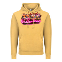 Vintage Mustard be my valentine Vintage Hoodie - HowdyJamesFarm