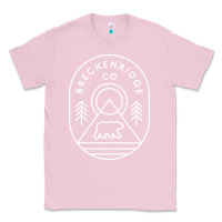 Bubblegum Pink Breckenridge Colorado Bear Mountains Trees Hiking Classic Tee - lanVoArt