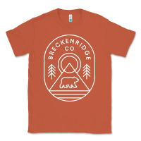 Copper Breckenridge Colorado Bear Mountains Trees Hiking Classic Tee - lanVoArt
