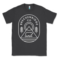Smoke Breckenridge Colorado Bear Mountains Trees Hiking Classic Tee - lanVoArt