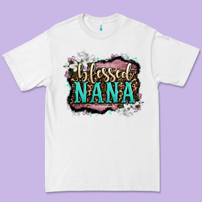 Blessed Nana Premium Tee Designed By Lillyallendesigns