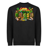 Black lucky nurse Heavyweight Sweatshirt - FaDigitalArtStudio