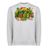 Heather Grey lucky nurse Heavyweight Sweatshirt - FaDigitalArtStudio