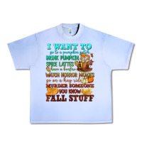 Grape Ice I want to Fall stuff Urban Heavy Tee - NancyCooperArtShop