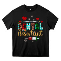 Black Christmas dental assistant Heavy Core Tee - JahusDesignShop