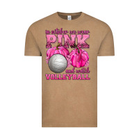 Vintage Coffee In October We Wear Pink and Watch Volleyball Vintage Tee - texasbilliewilder