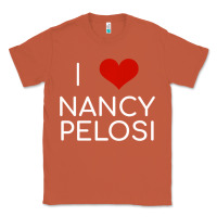 Copper Limited Edition I Love Nancy Pelosi Heart Madam Speaker Democratic Pol Classic Tee - lanVoArt