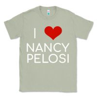 Matcha Limited Edition I Love Nancy Pelosi Heart Madam Speaker Democratic Pol Classic Tee - lanVoArt
