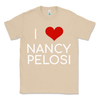Mushroom Limited Edition I Love Nancy Pelosi Heart Madam Speaker Democratic Pol Classic Tee - lanVoArt