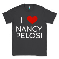 Smoke Limited Edition I Love Nancy Pelosi Heart Madam Speaker Democratic Pol Classic Tee - lanVoArt