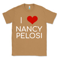 Toasted Coconut Limited Edition I Love Nancy Pelosi Heart Madam Speaker Democratic Pol Classic Tee - lanVoArt