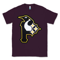 Plum pittsburgh combined sports shirt and sticker Classic Tee - lanVoArt