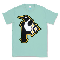 Seafoam pittsburgh combined sports shirt and sticker Classic Tee - lanVoArt