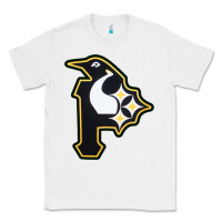 White pittsburgh combined sports shirt and sticker Classic Tee - lanVoArt