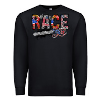 Black race girl Premium Sweatshirt - RacoonDesign