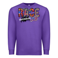 Purple race girl Premium Sweatshirt - RacoonDesign