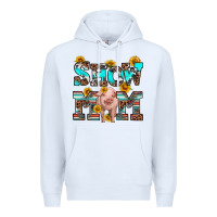 White show mom pig Premium Hoodie - RanaPortraitStore