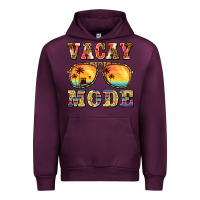 Mauve Wine vacay mode Urban Hoodie - BarkalooDesign