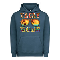 Pigment Midnight Navy vacay mode Urban Hoodie - BarkalooDesign