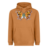Meerkat Question Mark Butterfly Heavyweight Hoodie - LillyAllenDesigns