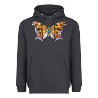 Smoke Question Mark Butterfly Heavyweight Hoodie - LillyAllenDesigns