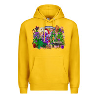 Lemon christmas louisiana mardi gras trees Premium Hoodie - FaDigitalArtStudio