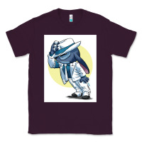 Plum michael jackson 5 Classic Tee - lanVoArt