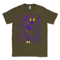 Army Green Justin Jefferson -Griddy Gang Classic Tee - lanVoArt