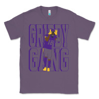 Lavender Justin Jefferson -Griddy Gang Classic Tee - lanVoArt