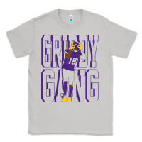 Moon Dust Justin Jefferson -Griddy Gang Classic Tee - lanVoArt