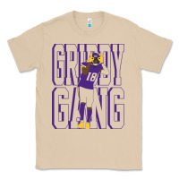 Mushroom Justin Jefferson -Griddy Gang Classic Tee - lanVoArt