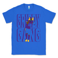 True Royal Justin Jefferson -Griddy Gang Classic Tee - lanVoArt